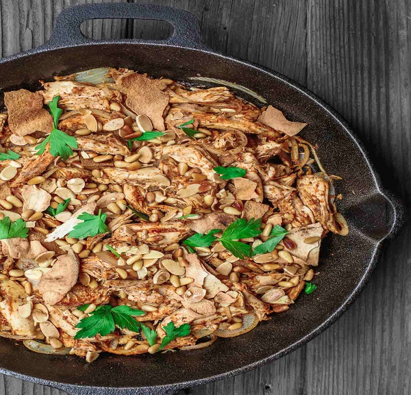 Fatah Chicken Shawerma . . . . . . . . . .  $35